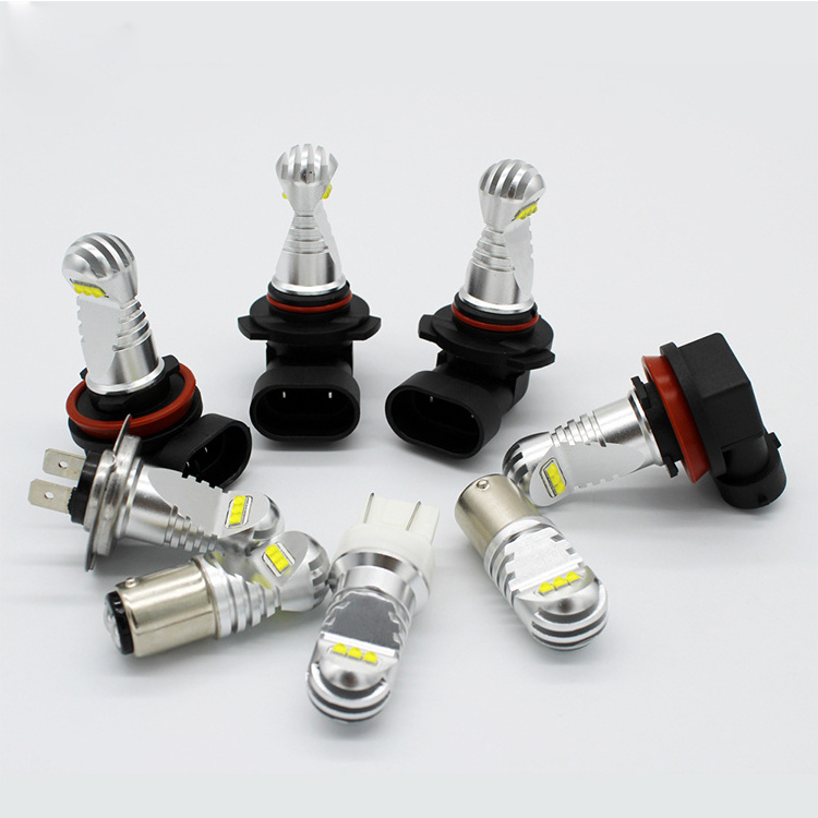 Factory Price 1156 BA15S BAU15S P21W S25 LED Backup Light 30W Canbus White Yellow Amber Red Auto LED Turn Signal Light Bulb