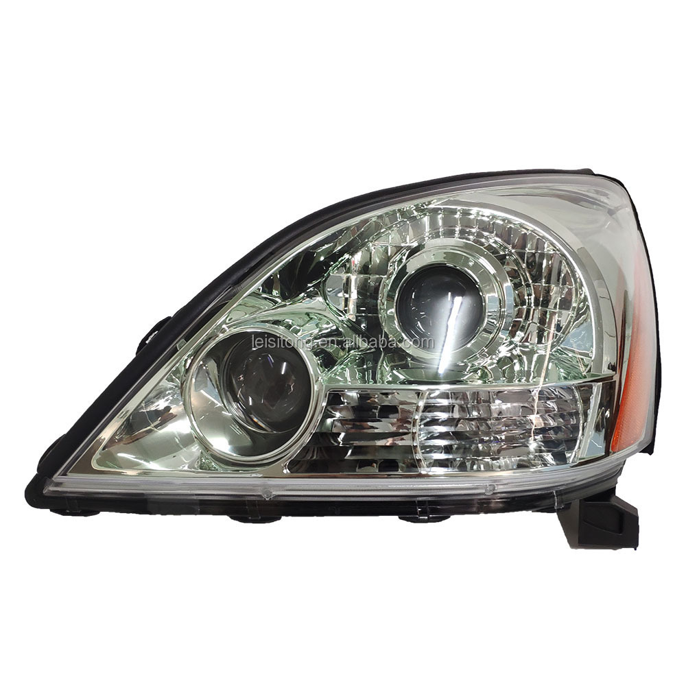 LST factory GX black version Headlamp FOR 2004-2009 Lexus GX470 Headlight upgrade LED low beam and high beam