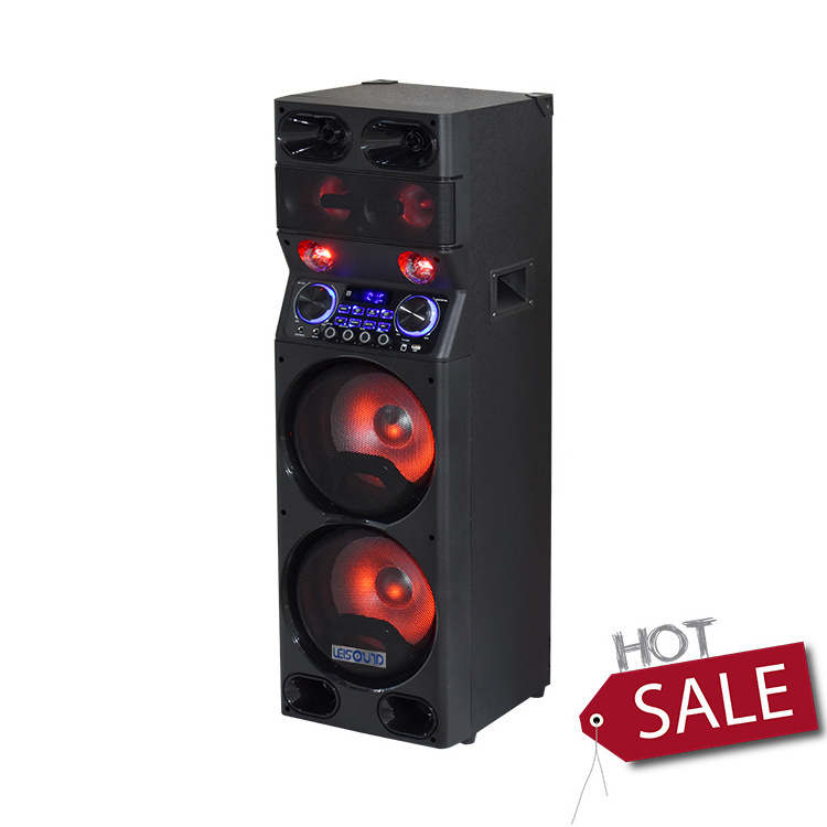 2022 party box Ktv speaker rechargeable outdoor with karaoke wireless control BT loudest Speaker