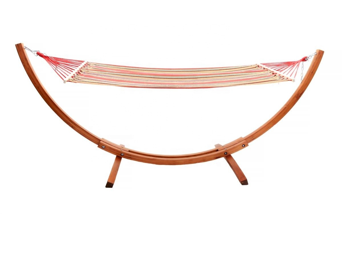 Heavy Duty Garden Outdoor Wooden Frame Hammock Stand