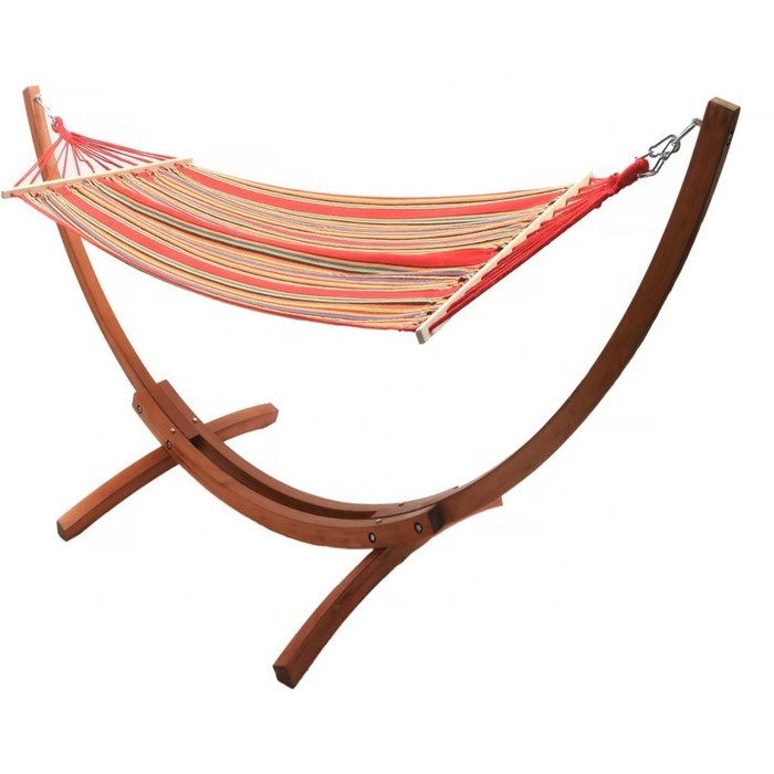 Heavy Duty Garden Outdoor Wooden Frame Hammock Stand