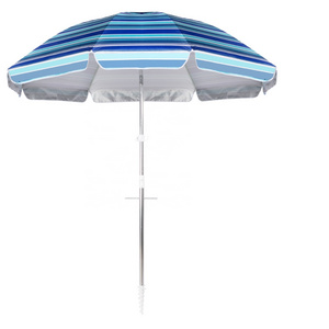 Steel Market Solar Tilt  Patio Beach California Umbrella Metal  Bench Sand Anchor Cup Holder W/Carry Bag