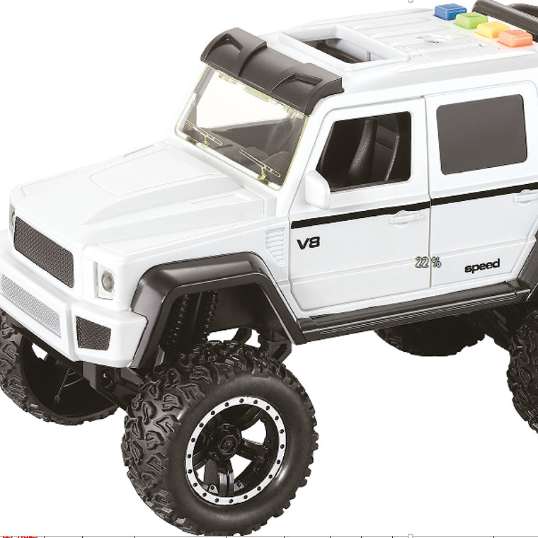 NEW car toys supermarket hot sale friction off-road set model cars 6WD wheels for kids toys