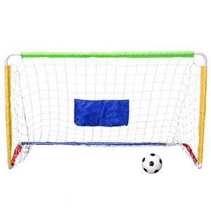 Factory Large Metal Soccer Goal Football Goal Net with Shooting Target for Training