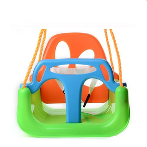 3 in 1 Outdoor Hanging Swing Seat with Rope for Toddler