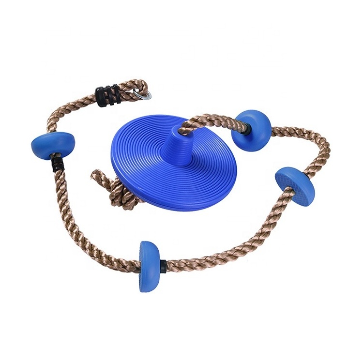 Climbing Rope Plastic  Disc Swing Seat for Kids