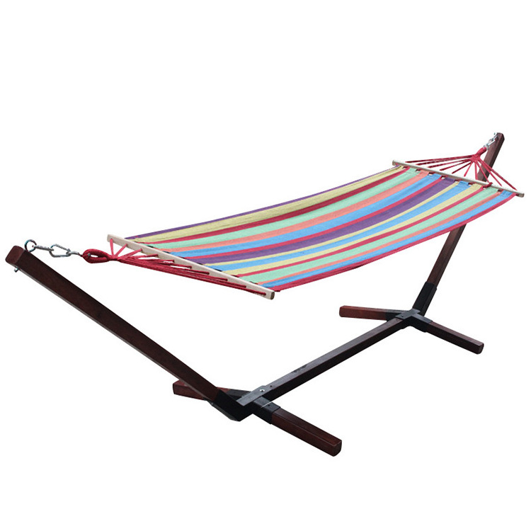 Portable Hammock as A Bed with Frame and Carry Bag