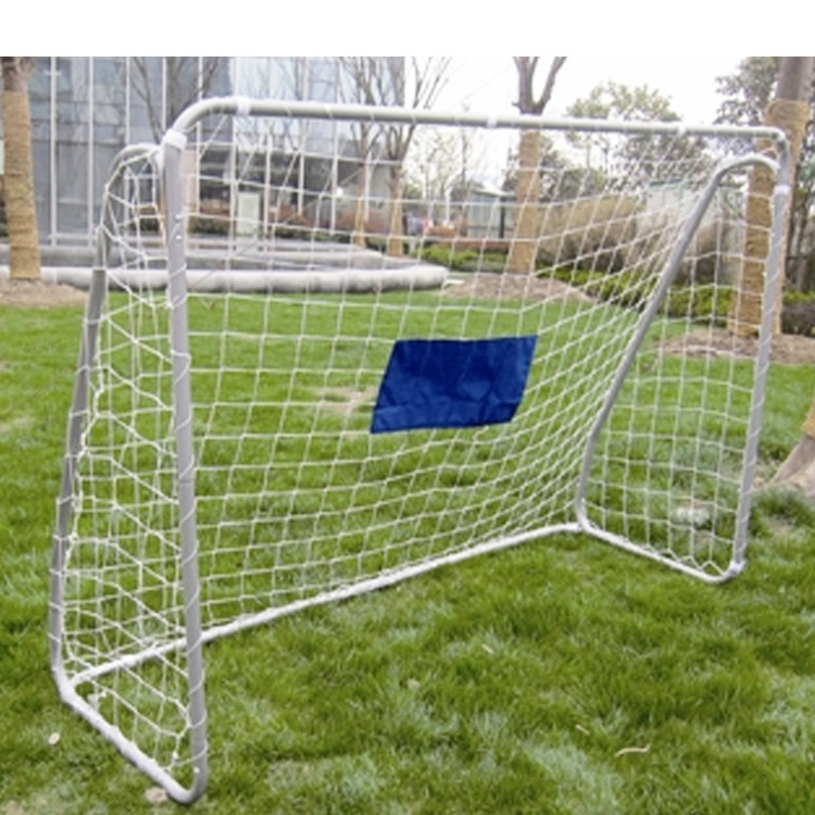 Factory Large Metal Soccer Goal Football Goal Net with Shooting Target for Training