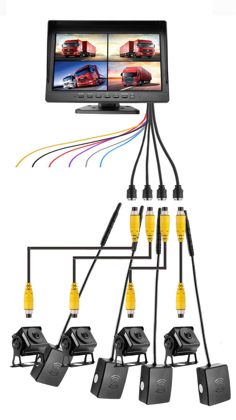 forklift collision warning system PWAS proximity warning alert system