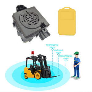 PWAS Proximity Warning Alert System mining area forklift collision