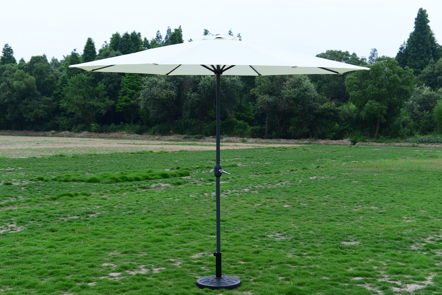 Durable large Outdoor cantilever sun umbrella Aluminum windproof umbrella summer umbrella  for garden or beach