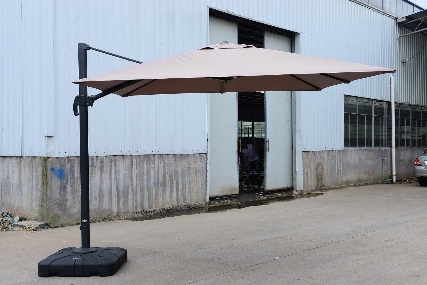 3M * 4M Square Patio Roma Umbrella windproof umbrella Banana Umbrella