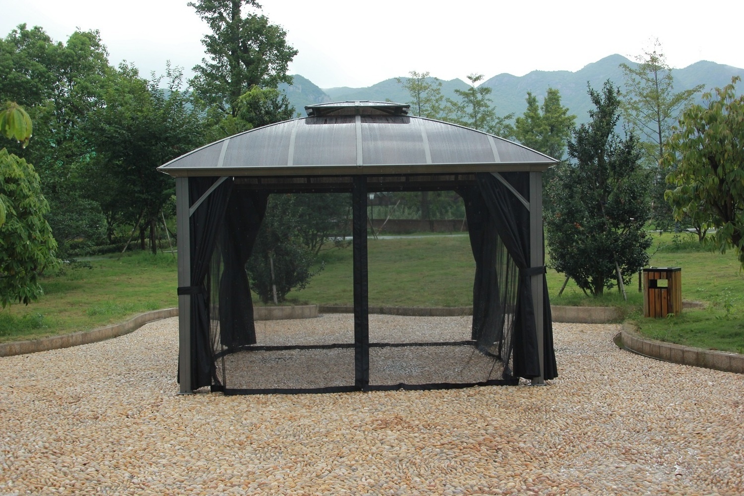 luxury aluminum outdoor gazeb  Polycarbonate gazebo modern gazebo