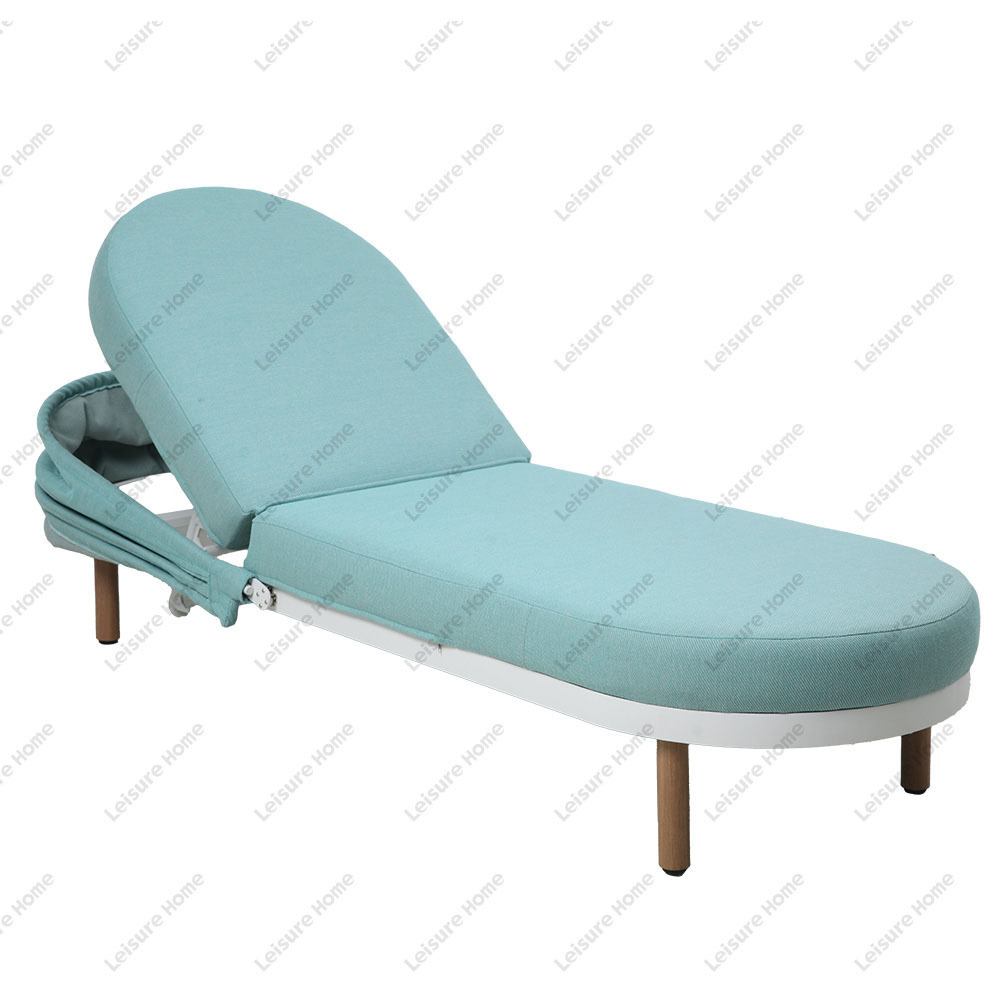 Wholesale 4 Position Adjustable Beach Lounge Chaise Outdoor Chaise Lounge Chair Swimming Pool Outdoor Chaise Lounge Chair