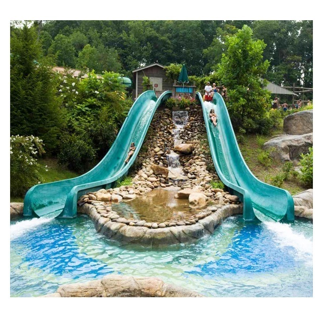 fiberglass spiral water slide for docks water slide pipe for sale