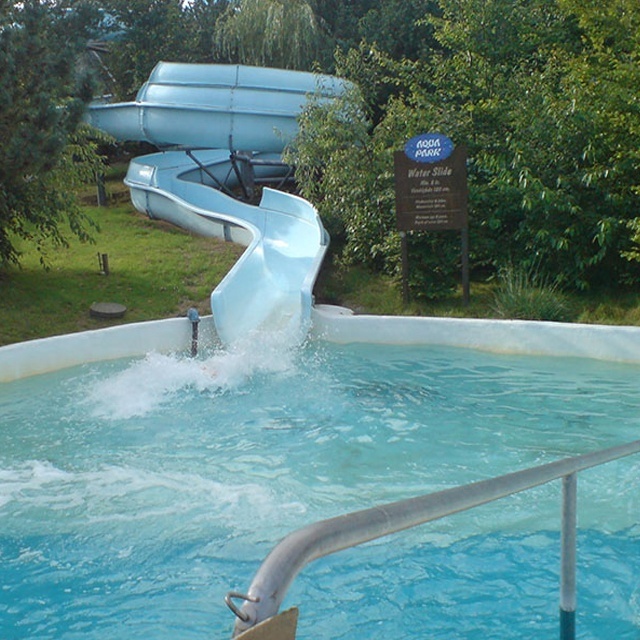 fiberglass spiral water slide for docks water slide pipe for sale