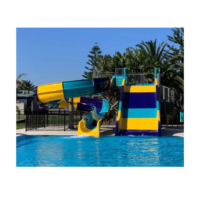 mini water slide for pool aqua park spiral pool slides big outdoor customize pool slide