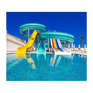 mini water slide for pool aqua park spiral pool slides big outdoor customize pool slide