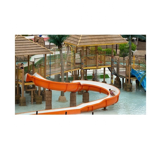 fiberglass spiral water slide for docks water slide pipe for sale