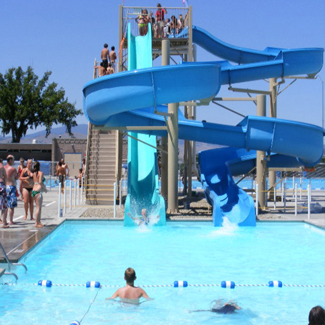 mini water slide for pool aqua park spiral pool slides big outdoor customize pool slide