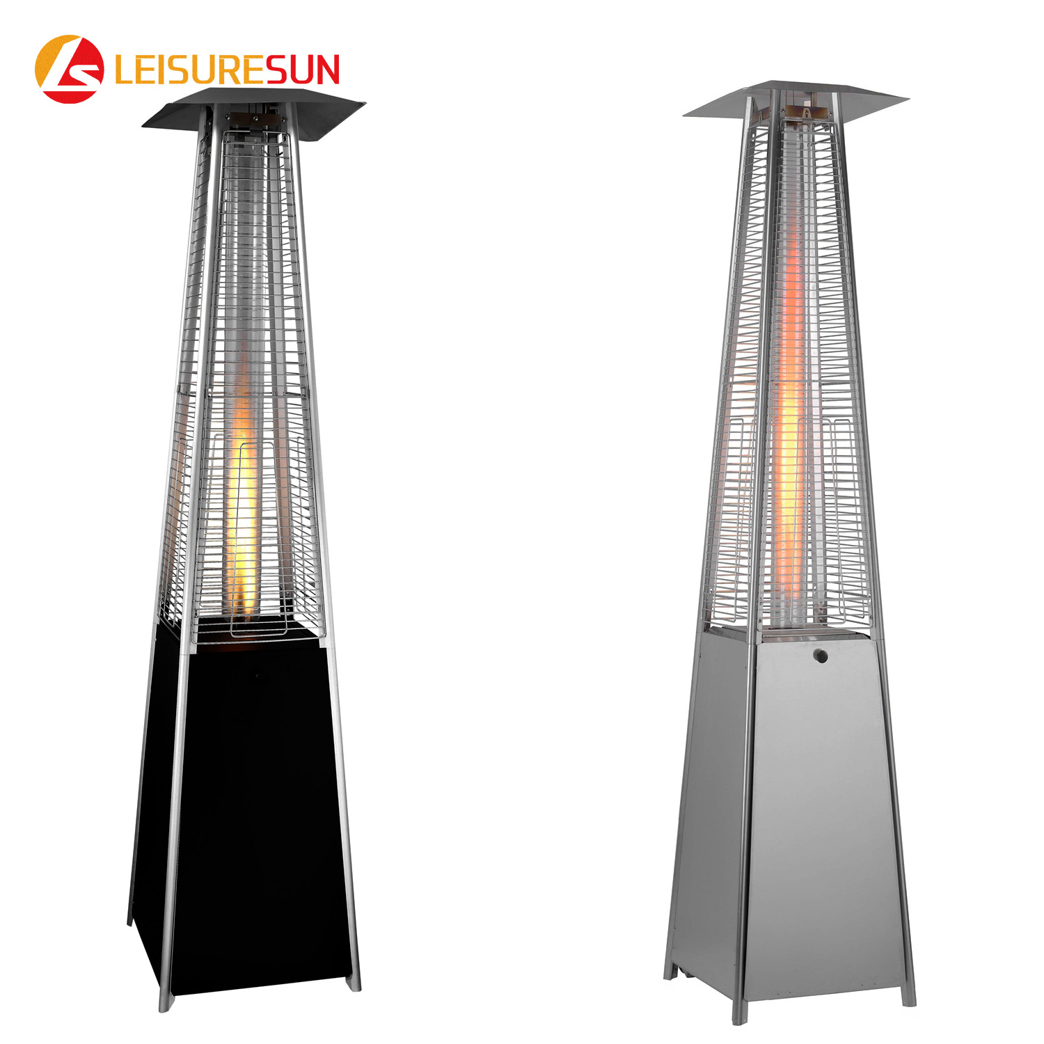 commercial standing outdoor garden gas flame glass tube patio heater oem odm 20 years manufacturer wholesale iso9001 ce