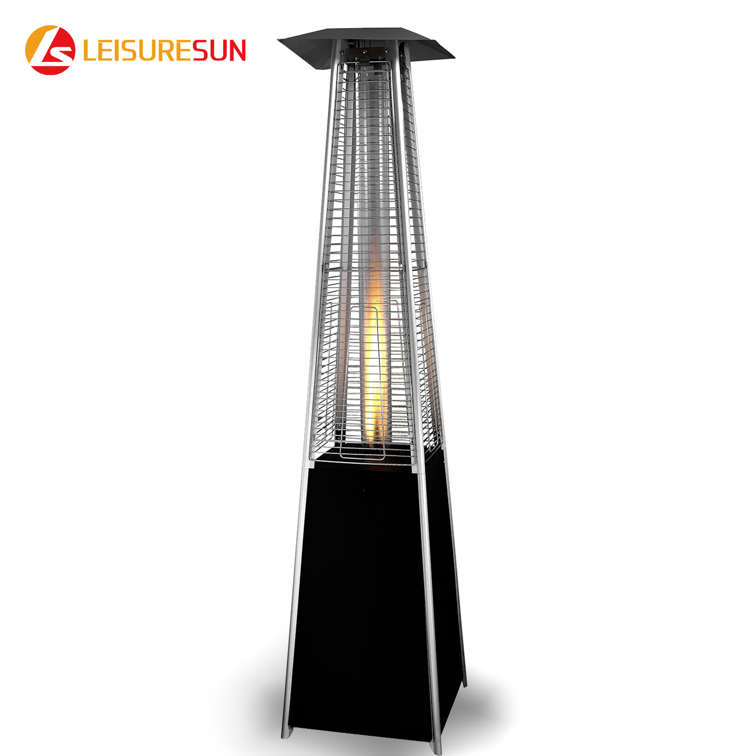 commercial standing outdoor garden gas flame glass tube patio heater oem odm 20 years manufacturer wholesale iso9001 ce