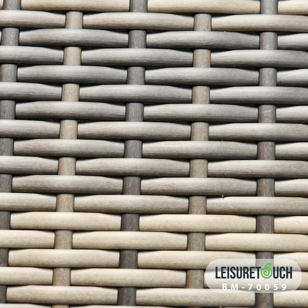 100% HDPE Garden Furniture Non Toxic Resin Braiding Plastic Rattan Wicker Outdoor Furniture