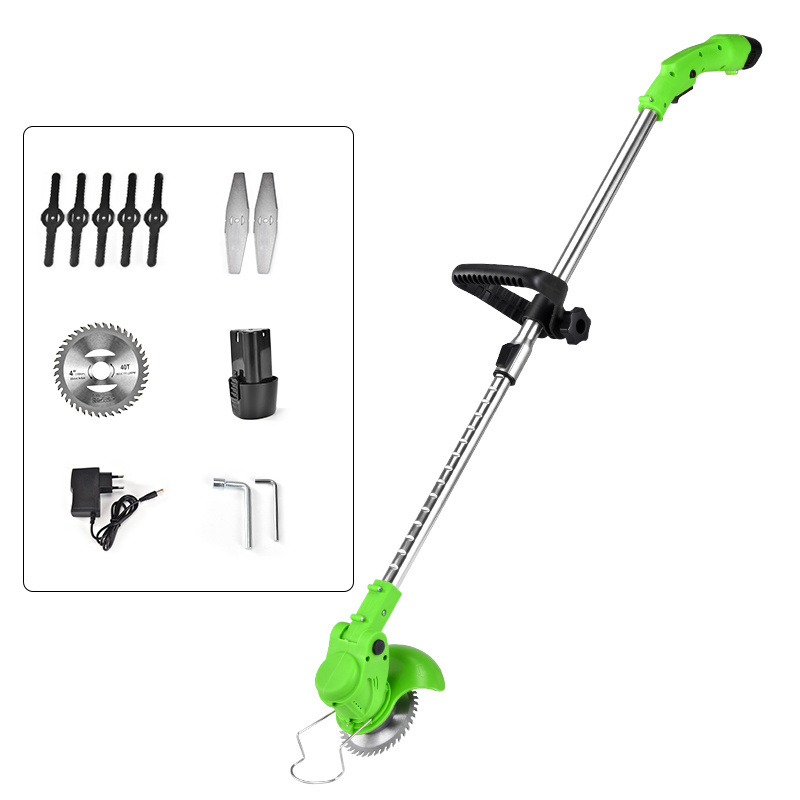 Newest Light Hand Push Cordless Lithium Battery Grass Cutter Portable Trimmer Electric Cordless Brush Cutter