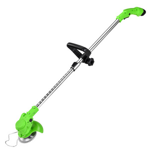 Newest Light Hand Push Cordless Lithium Battery Grass Cutter Portable Trimmer Electric Cordless Brush Cutter