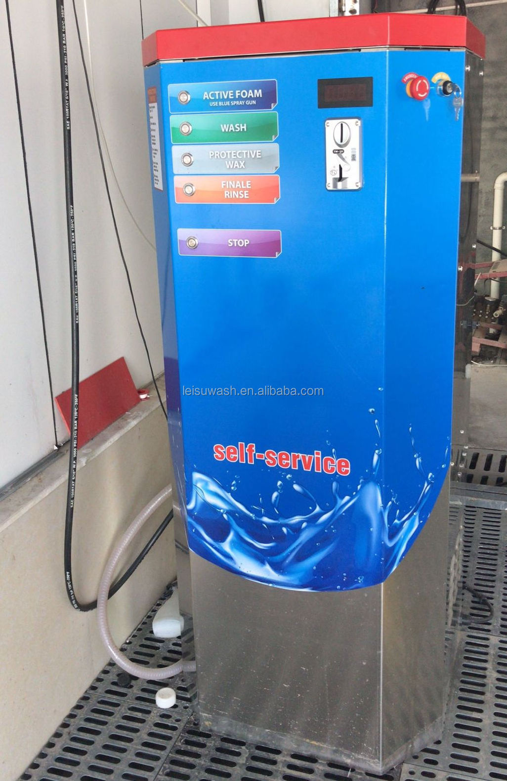 24 hours High pressure automatic self service car wash machine equipment