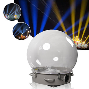 SW/DTLT IP54 outdoor waterproof plastic moving head dome rain cover for sharpy stage light