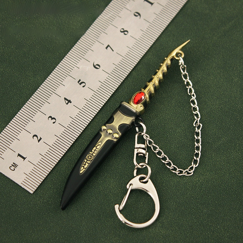 Wholesale Custom High Quality Mini kids toy ninja sword keychain From Game of Thrones