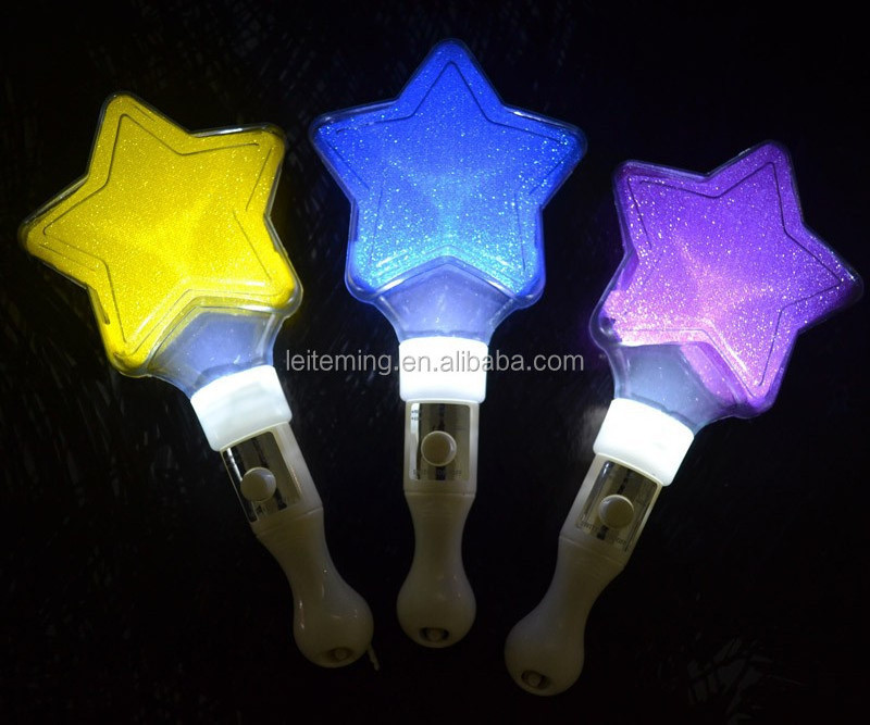 plastic light Led Flashing concert cheer stick