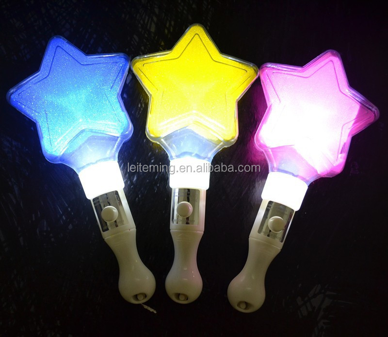 plastic light Led Flashing concert cheer stick