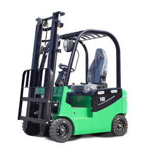 2.5 ton 3.5 ton 4 wheel battery forklift electric  mini small cheaps price pallet fork lift truck with AC drive motor