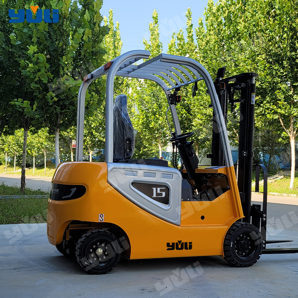 Yuli  Electric Forklift Truck With Lithium Battery Machine   Fork Lift  Portable Mini Battery Operated 2 ton Electric Forklift