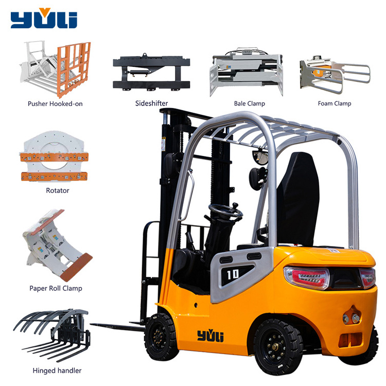 Lifter machine hydraulic cherry picker towable boom lift warehouse equipment 0.5t 1t small battery electric forklifts