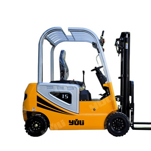 Powered electric forklift  with Electromagnetic Brake AC Motor Solid Rubber Tires Factory Supply Cheap Price