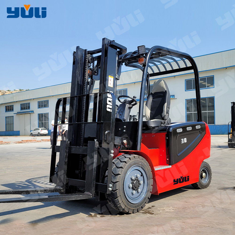 high quality 4 wheel truck  portable battery  Environmental friendly battery forklifts 2 ton 3 ton  electric forklift