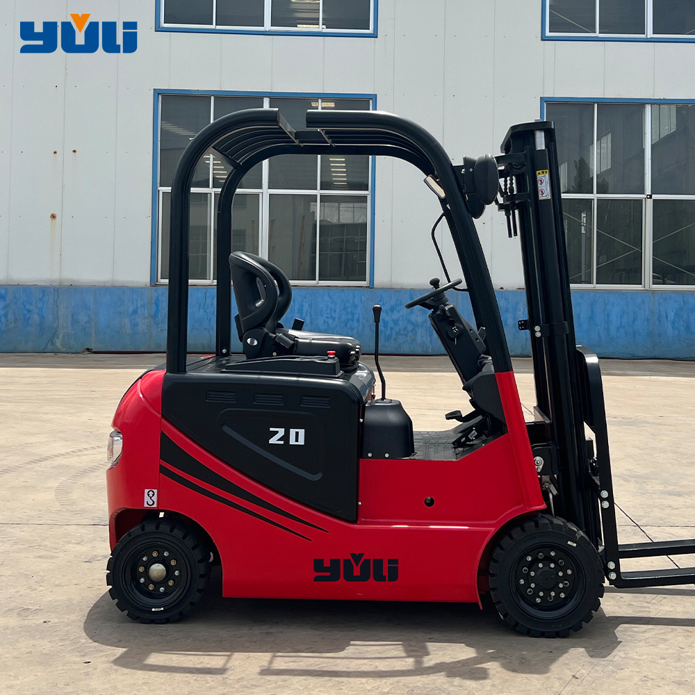 Chinese ISO Factory Outlet 2 Ton Farm Use High Capacity Battery Operated Electric Forklift Automatic Trucks Lifting Height