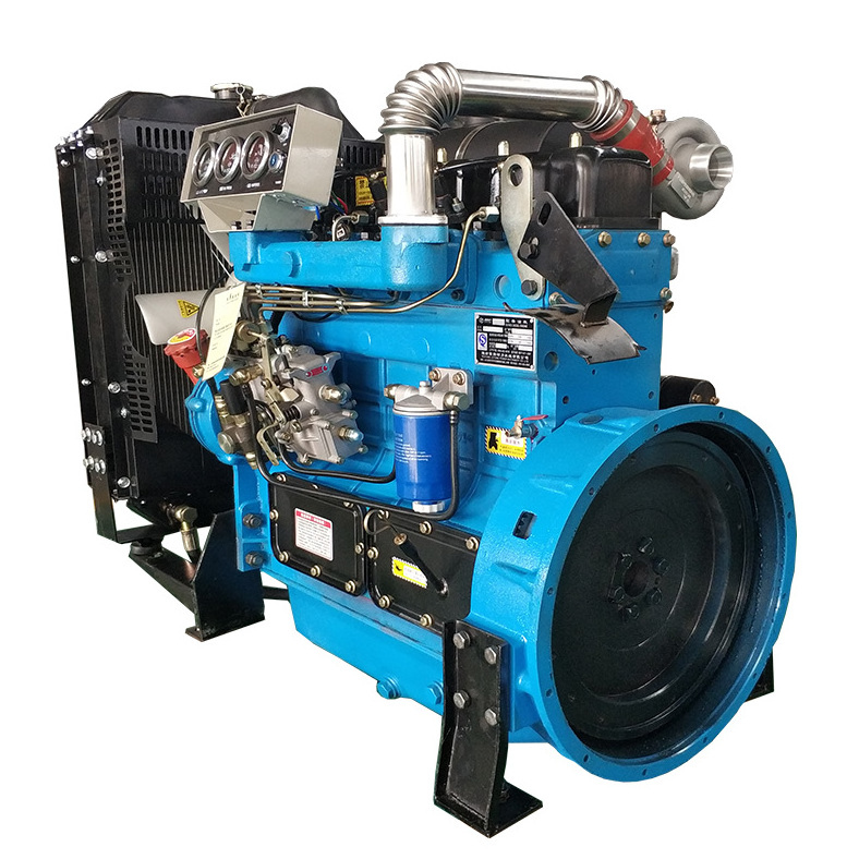 Hot sale 55kw 75hp ZH4105ZD water cooled four cylinder turbocharged diesel engine for generator