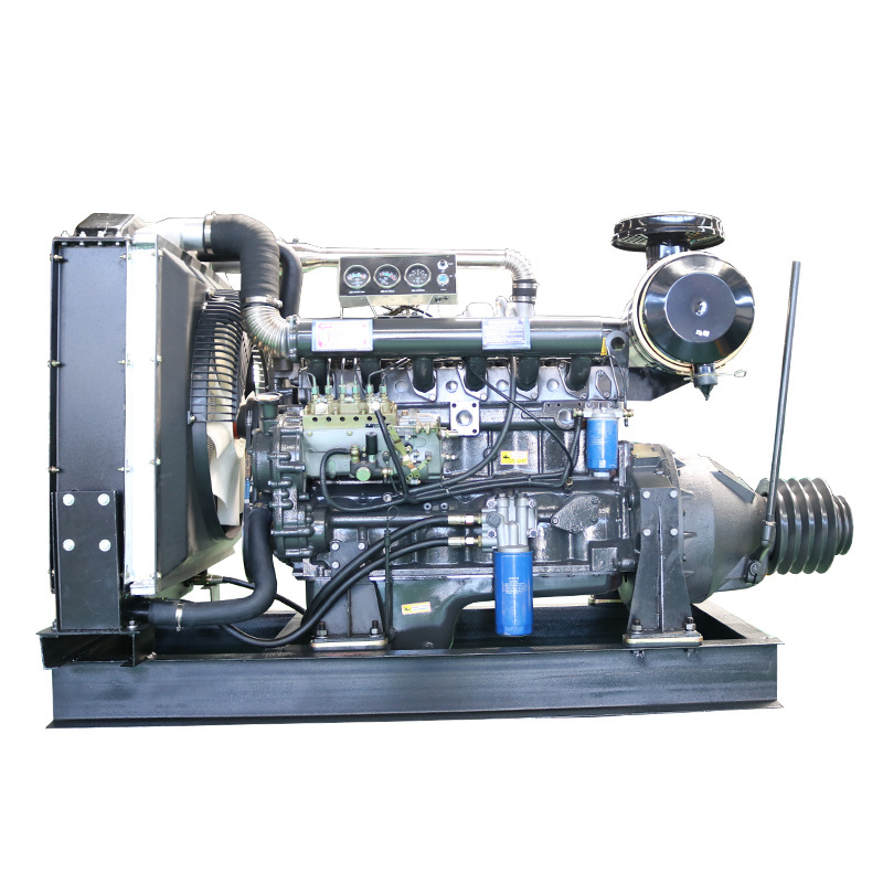 Hot Sale Wiefang Ricardo 165kw 225hp R6110ZLP 2000rpm 6 Cylinders Diesel Engine For Stationary Power with Clutch and Pully