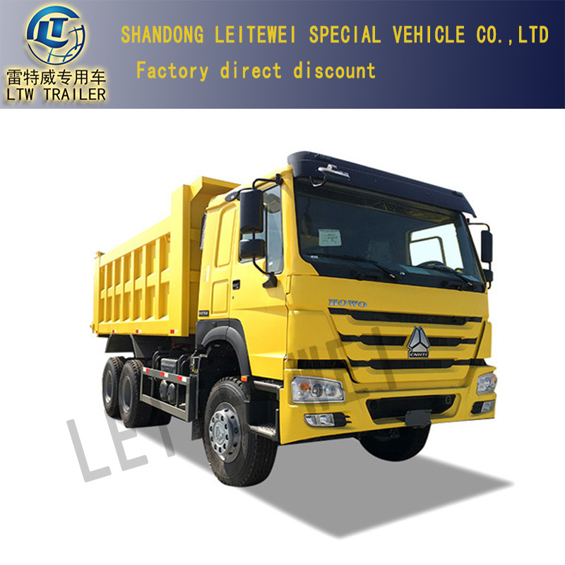 Used 14 cubic meters Sinotruk HOWO 336HP 6X4 10 Wheels Used Tipper Truck 371HP Dump Truck for Sale