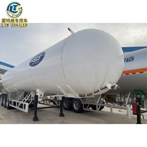 Cheap price used LPG CNG tanker 40000 Liters storage tanker gas Transport Tank Traile for sale