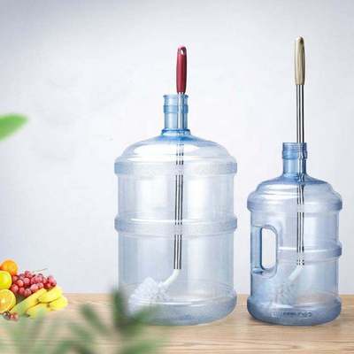 household cleaning tool 5 gallon Washing bottle brush large container long handle purified water bucket keg cleaning brush