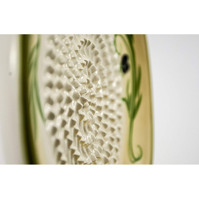 New Yellow Round Garlic Grater Ginger Plate with Garlic Peeler, Kitchen Brush Kitchen Accessories