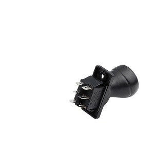 KCD4 rocker switch 16(20)A 250(125)V Forward and backward handle position black customized rocker Switch Accessories