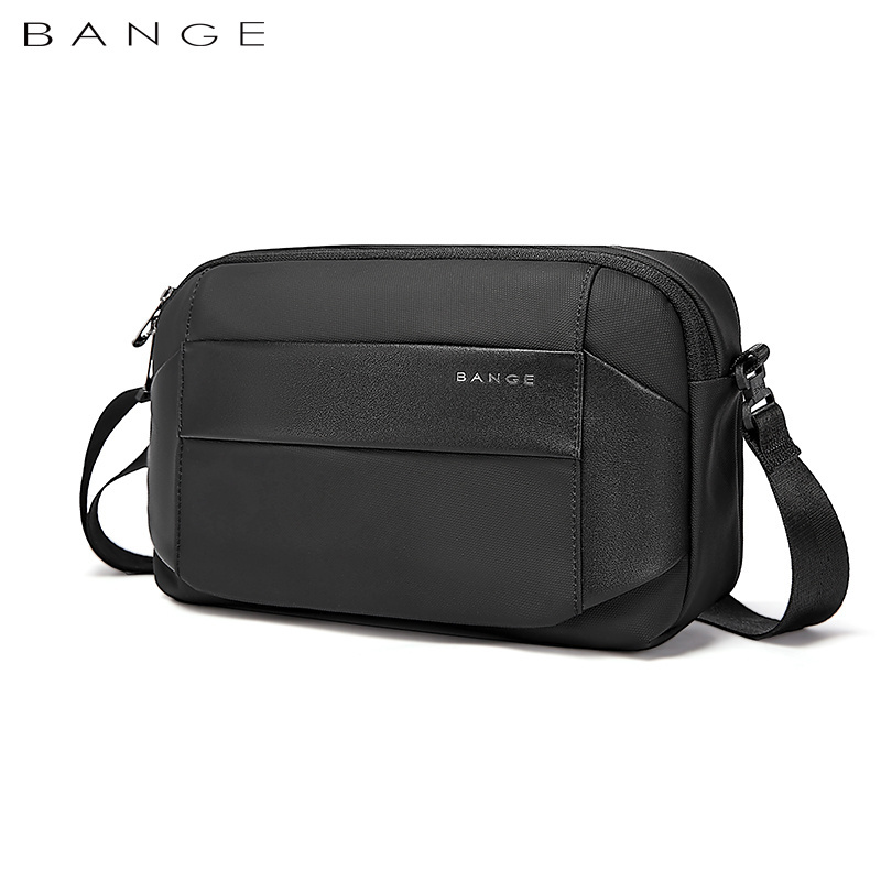 Bange new design waterproof shoulder wholesale custom anti theft nylon men crossbody sling bag