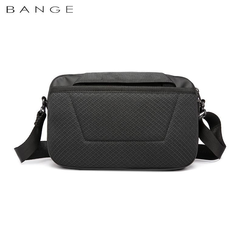 Bange new design waterproof shoulder wholesale custom anti theft nylon men crossbody sling bag