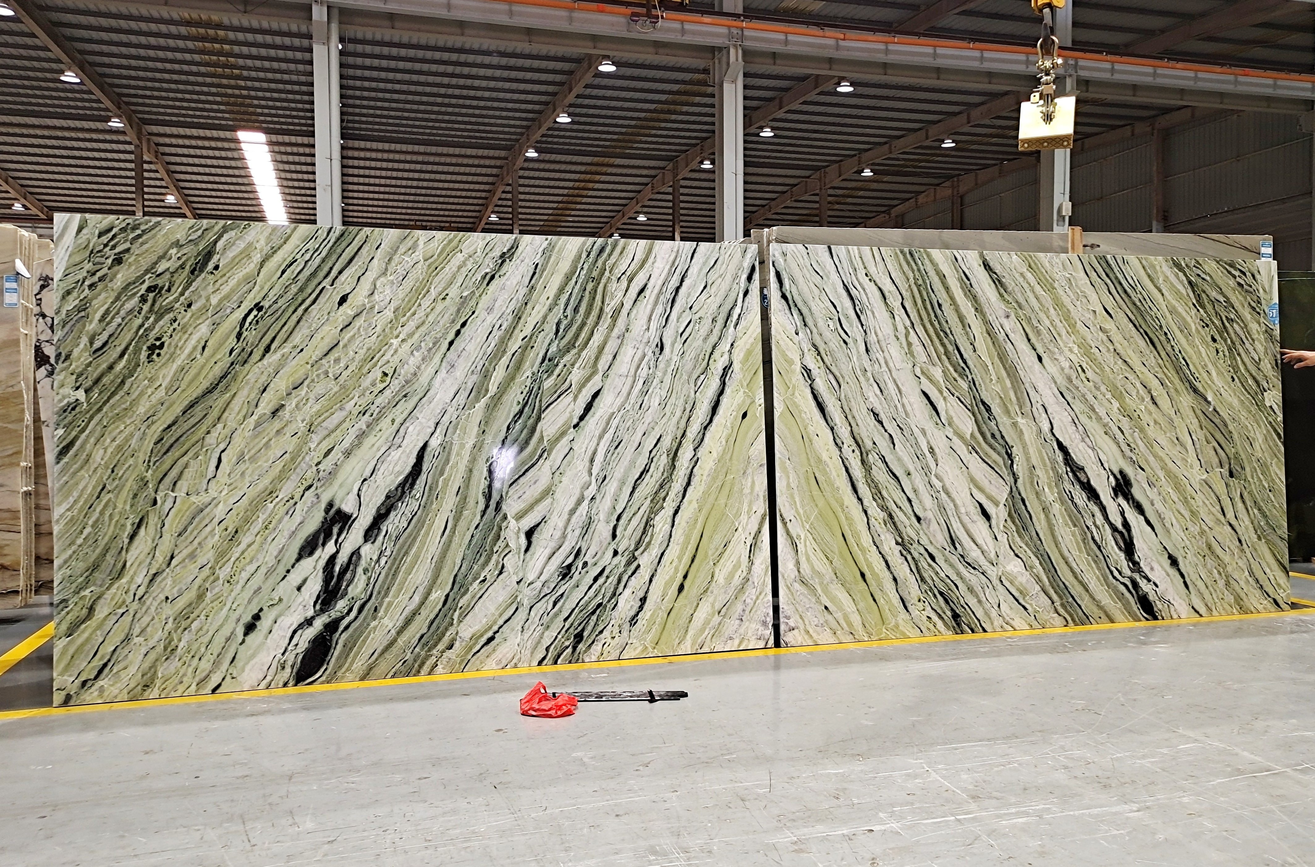 Natural marble green large slab high-quality luxury natural slate emerald texture marble slab